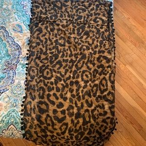 Cheetah infinity scarf